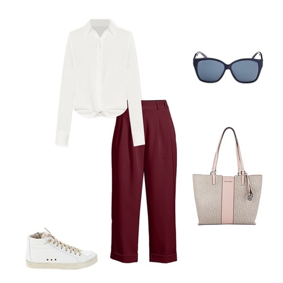 P448 high top white patent leather sneakers size (38) US SIZE 7.5 - 8 womens - Picture 12 of 14